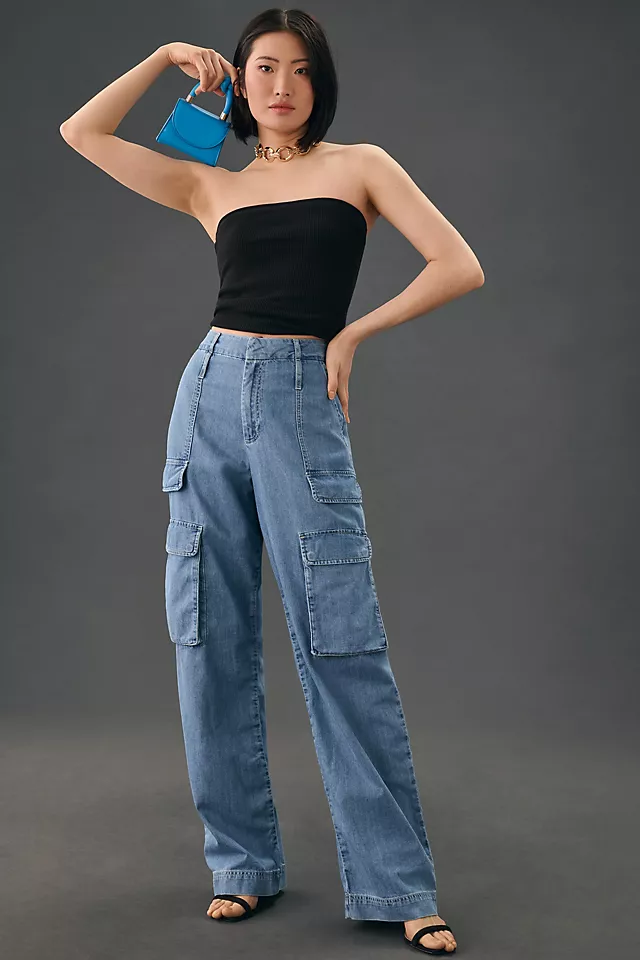 Frame High-Rise Cargo Jeans 3 Frame High-Rise Cargo Jeans