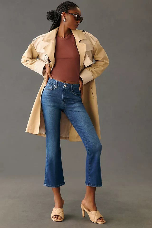 Frame Le Crop High-Rise Mini Boot Jeans 3 Frame Le Crop High-Rise Mini Boot Jeans