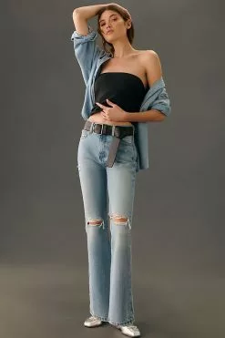 Frame Le High N Tight Mid-Rise Mini Bootcut Jeans