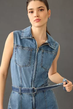 Frame Sleeveless Wide-Leg Jumpsuit -FRAME SHOP 4122941520073 093 b3