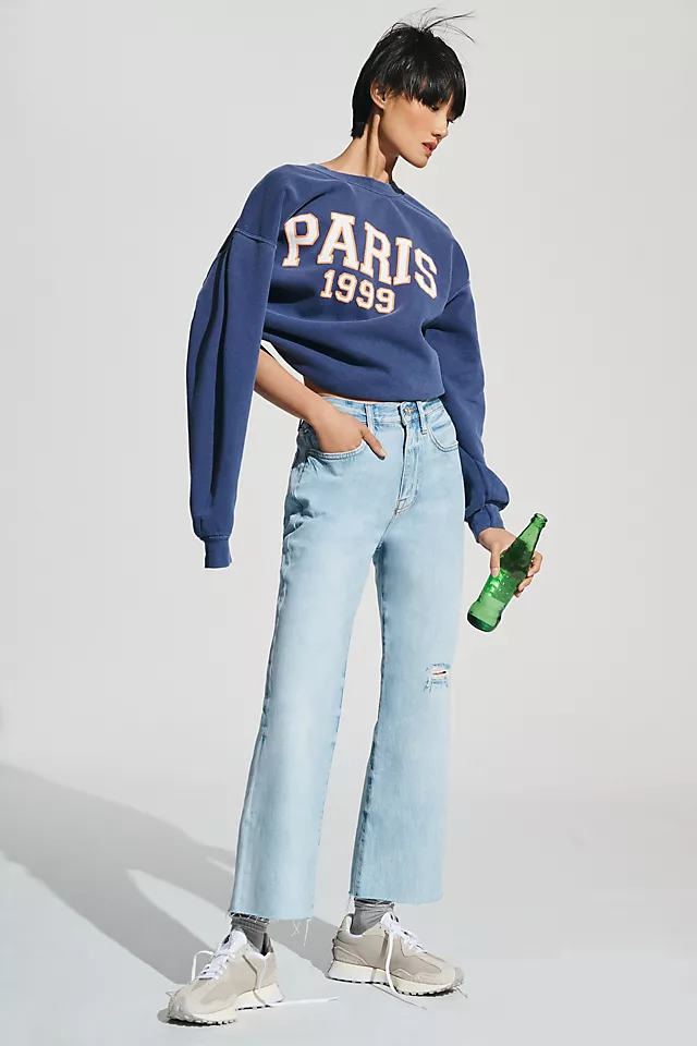Frame Le Jane High-Rise Straight-Leg Crop Jeans 3 Frame Le Jane High-Rise Straight-Leg Crop Jeans