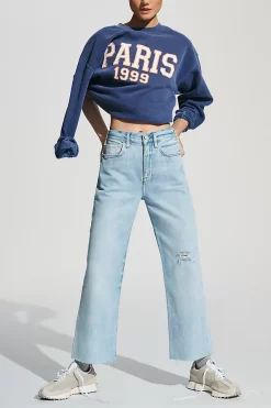 Frame Le Jane High-Rise Straight-Leg Crop Jeans 9 Frame Le Jane High-Rise Straight-Leg Crop Jeans -FRAME SHOP 4122941520120 092 b2