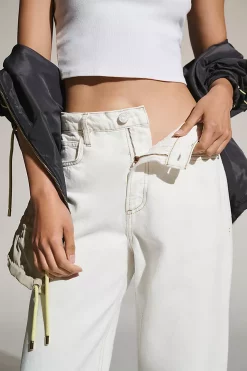 Frame Rolled High-Rise Wide-Leg Jeans -FRAME SHOP 4122941520124 011 b5