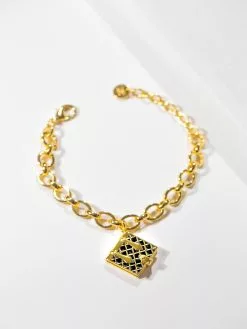 Fortune & Frame Black Book Bracelet