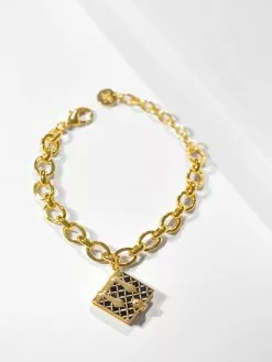 Fortune & Frame Black Book Bracelet -FRAME SHOP CB BK BLK G 56 1761141 4