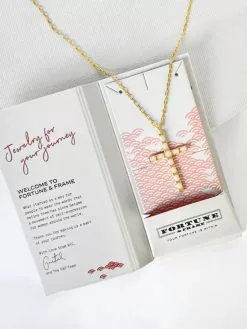 Fortune & Frame Cross Pendant Necklace -FRAME SHOP CN CRSS 2013482 8