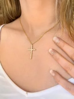 Fortune & Frame Cross Pendant Necklace -FRAME SHOP CN CRSS 2013482 9