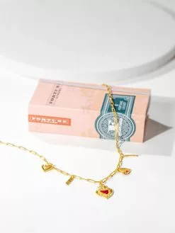 Fortune & Frame Heart Phases Necklace -FRAME SHOP CN HRTPHS G 1761141 3