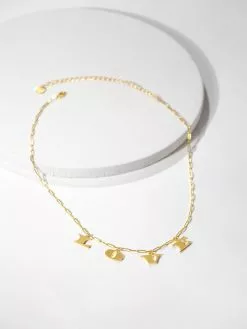 Fortune & Frame LOVE Letters Necklace -FRAME SHOP CN LOVE G 1761141 3