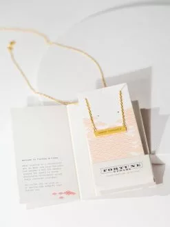 Fortune & Frame “Trust Yourself” Engraved Necklace -FRAME SHOP ENG BP4 V 1761141 3
