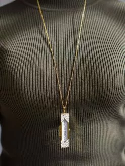 Fortune & Frame Deco Fortune Locket Necklace -FRAME SHOP FL DEC 2013482 4