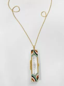 Fortune & Frame Deco Fortune Locket Necklace -FRAME SHOP FL DEC 2013482 12