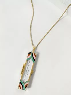 Fortune & Frame Deco Fortune Locket Necklace -FRAME SHOP FL DEC 2013482 13