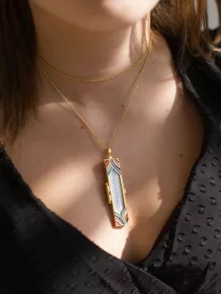 Fortune & Frame Deco Fortune Locket Necklace -FRAME SHOP FL DEC 2013482 14