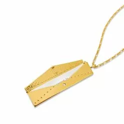 Fortune & Frame Envelope Fortune Locket Necklace -FRAME SHOP FL ENV G 1761141 4