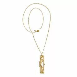 Fortune & Frame Flowered Vines Fortune Locket Necklace